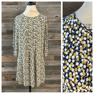 Boden Dot Shift Dress Size 6